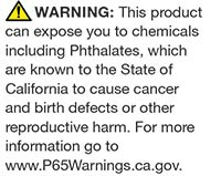 Prop 65 Warning