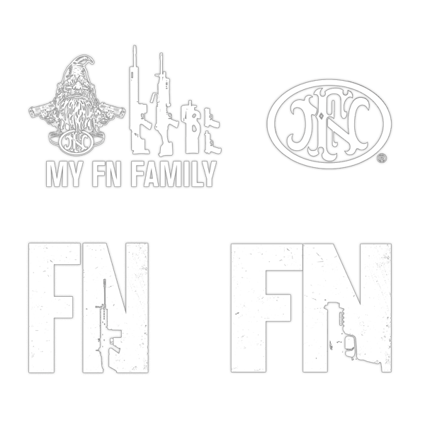 FN Logo decal Pack