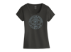 Gray t-shirt with the FN America logo in the middle, written "carry the future FN firearms" around it