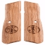 FN America High Power Wood Grips Oak
