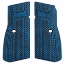 GRIPS, FN HIGH POWER, G10 BLACK-BLUE