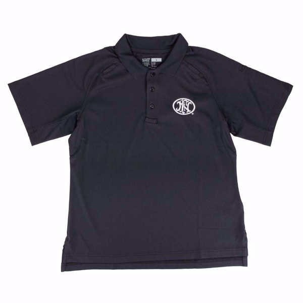 Ladies Charcoal Polo with FN logo on the front left chest	