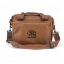 A medium-sized tan bag with the FN logo, shown with carrying handles and a shoulder strap. The bag has zippered compartments and is photographed against a white background.