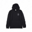 Front view of Durable Concealment Hoodie in black with FN Firearms logo and concealed carry pass-through pocket