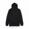 Rear view of Durable Concealment Hoodie in black showing hooded design and clean silhouette