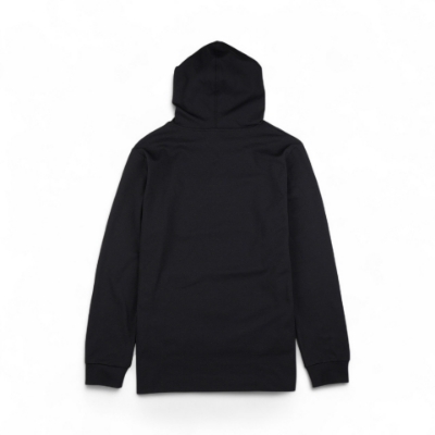 Front view of Durable Concealment Hoodie in black with FN Firearms logo and concealed carry pass-through pocket