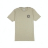 Military green short-sleeve t-shirt with the FN Firearms logo printed in black on the left chest.
