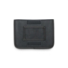 FN 6 Slot Mag Pouch in black with rear attachment straps, back view