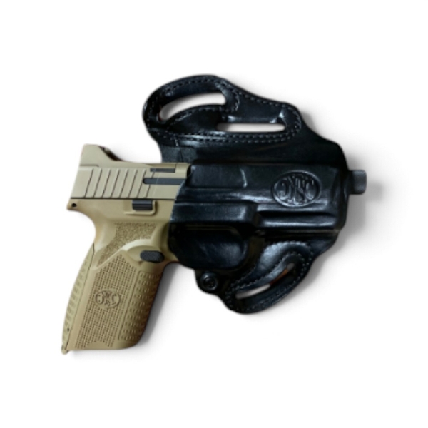 FN 510 DeSantis Speed Scabbard Carry Leather Holster - RH