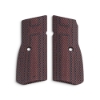 Black cherry G10 Grips