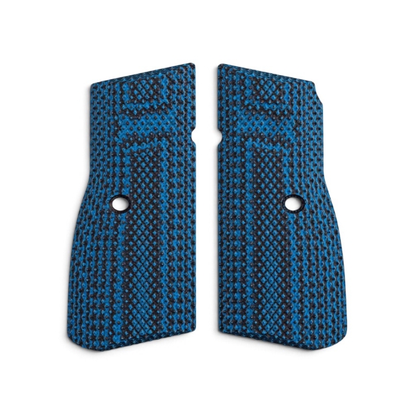 Blue G10 Grips
